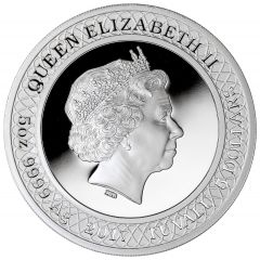 5 Dollars - Elizabeth II Tyrannosaurus Rex