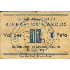 1 Peseta Ribera de Cardós