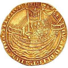 1 Noble - Edward III Pre-treaty period, series B