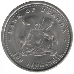 100 Shillings Dog, nickel plated steel