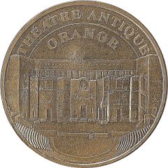 Monnaie de Paris Tourist Token - Orange Théâtre antique