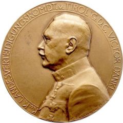 Medal - Landesverteidigungskommandant von Tirol - Leutnant Viktor Dankl