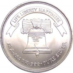 1 oz Silver A-Mark - Liberty Silver