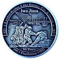 Havasu Dollar - London Bridge Rotary Club - Iwo Jima Lake Havasu City, Arizona