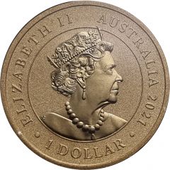 1 Dollar - Elizabeth II 6th Portrait - Happy Birthday