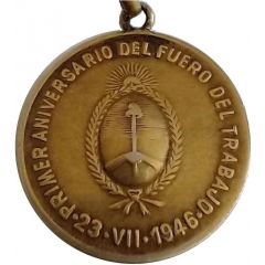 Primer Aniversario del fuero del trabajo