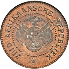 2 Pence Zuid Afrikaansche Republiek, Transvaal Pattern