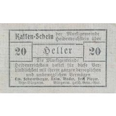 20 Heller Heidenreichstein