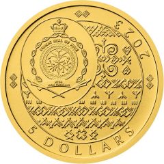 5 Dollars - Charles III Golden Eagle