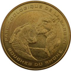 Tourist token - Monnaie de Paris - La Barben - Parc Zoologique les deux tigres
