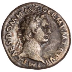 Denarius - Domitian IMP XIIII COS XIIII CENS P P P, Minerva