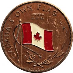 Medal - Canada`s Own Flag Lester B. Pearson