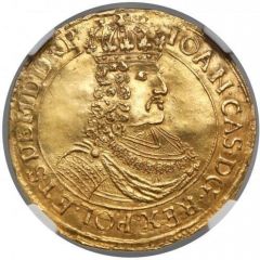 Czterodukat toruński - Jan II Kazimierz Waza Toruń mint