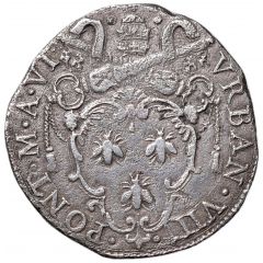 1 Testone - Urban VIII S. Peter and S. Paul