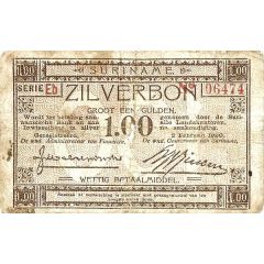 1 Gulden Silver voucher