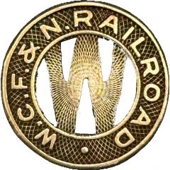 1 City Fare - W.C.F. and N. Railroad Waterloo, Iowa