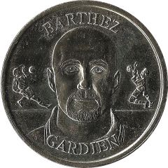 Token - Federation Francaise de Football - Continent Equipe de France Barthez