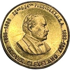 Token - Grover Cleveland 22nd and 24th President