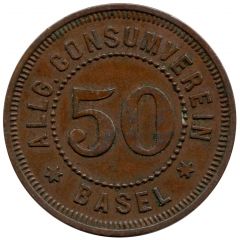 50 Rappen - General Consumers Association Basel
