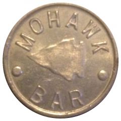 Mohawk Bar Arrowhead Token