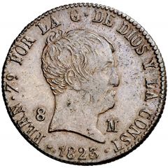 8 Maravedis - Fernando VII Jubia mint, Constitutional