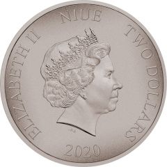2 Dollars - Elizabeth II Stegosaurus