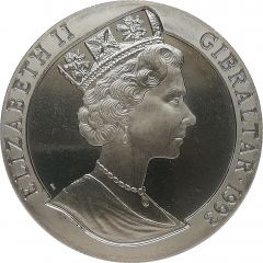 1 Crown - Elizabeth II H.M.S. Hood