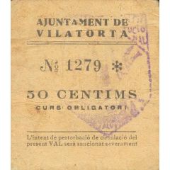 50 Céntimos Vilatorta