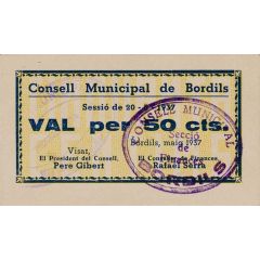 50 Céntimos Bordils
