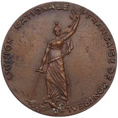 Medal - French National Union of Montreal