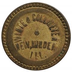 25 Cents - Winte and Collmeyer New Minden, Illinois