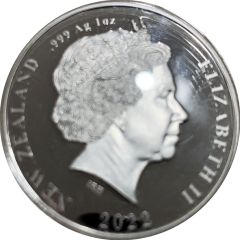 1 Dollar - Elizabeth II 4th portrait, Matariki, Silver Proof