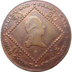30 Kreuzers - Franz I