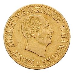 2 1/2 Thaler - Ernest August