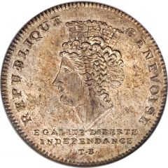 Genevoise Revolutionary Coinage