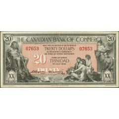 20 Dollars Canadian Bank of Commerce