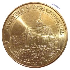 Monnaie de Paris Tourist Token - Abbaye du Mont-Saint-Michel Patrimoine Mondial de l`Humanité
