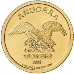 10 Diners Golden Eagle - Gold Bullion