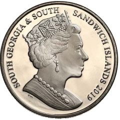 2 Pounds - Elizabeth II Bicentenary of Queen Victoria: Great Seal on Horseback