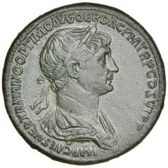 Sestertius - Trajan IMPERATOR VIII S C