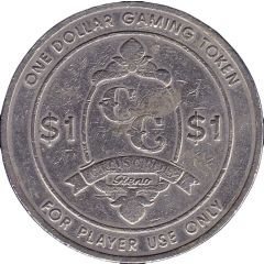 1 Dollar Gaming Token - Circus Circus Reno, Nevada
