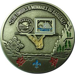 Medal - Club Timbres and Monnaies du Saguenay