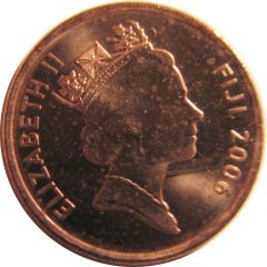 1 Cent - Elizabeth II 3rd portrait - magnetic