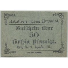 50 Pfennig Rabattvereinigung