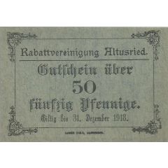 50 Pfennig Rabattvereinigung