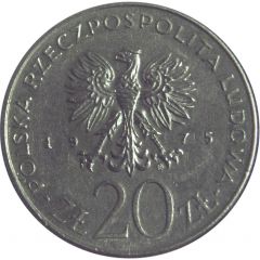 20 Zlotys International Women`s Year