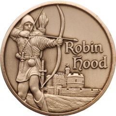 2 Ounce - Robin Hood Piedfort