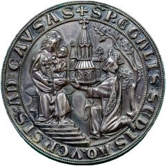 Medal - Service anniversary town administration Aachen