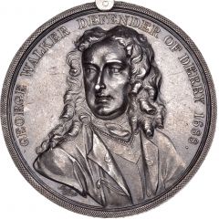 Medal - George III Apprentice Boys of Derry Club, silver