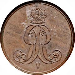 2 Pfennige - George V